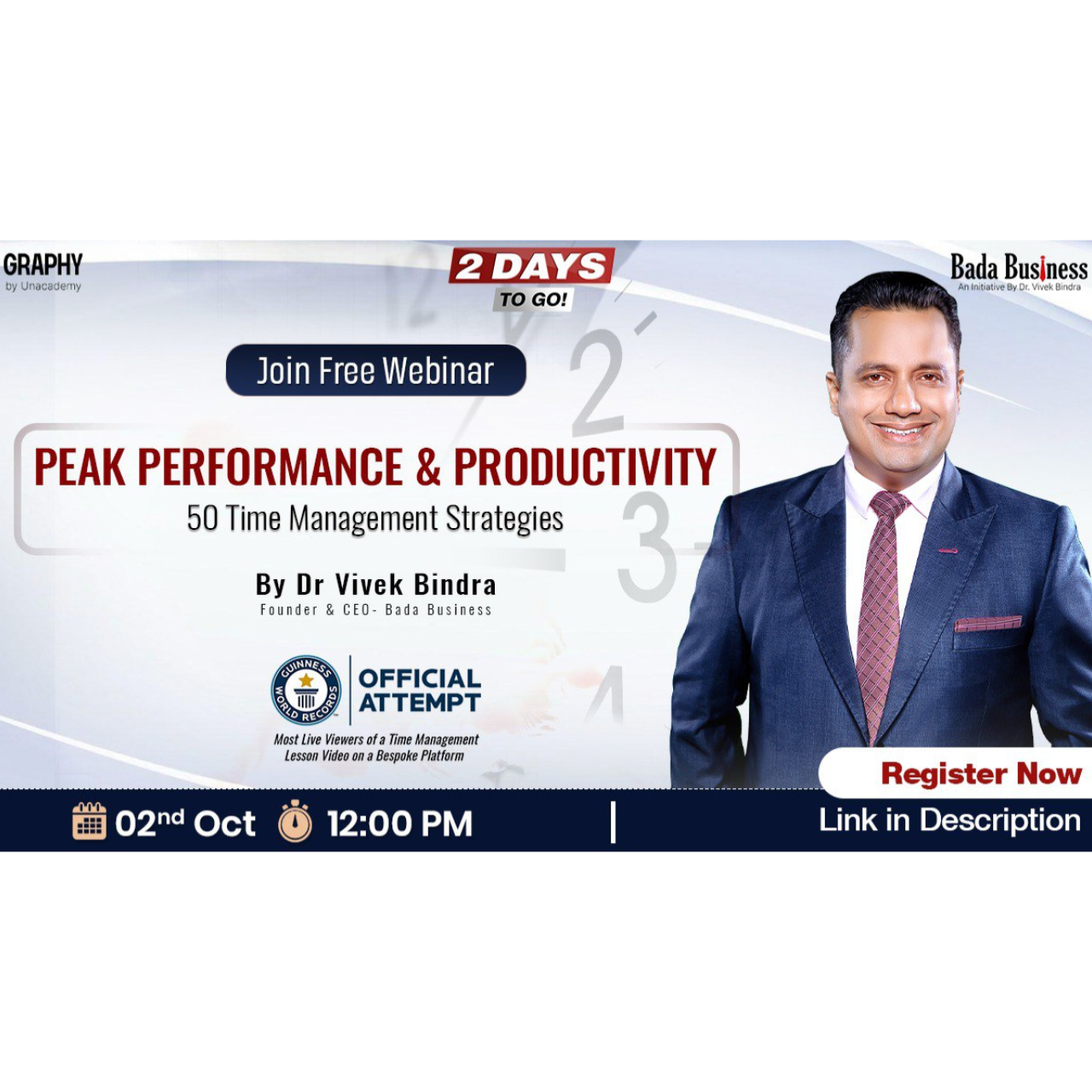 50 TIME MANAGEMENT - BY DR. VIVEK BINDRA